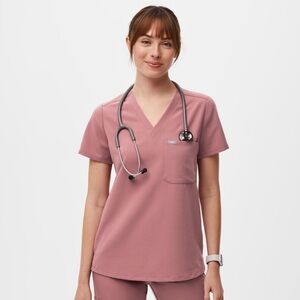 Figs Small Catarina Top (Mauve)